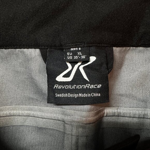 Revolution Race Silence Proshell 3L Pants Mens Size XL (35-36) Black  Manual Mea - Picture 7 of 7